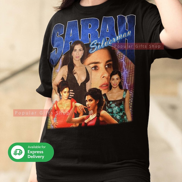 Sarah Silverman Vintage Unisex Shirt, Vintage Sarah Silverman TShirt Gift For Him and Her, Best Sarah Silverman SweatShirt Gift Idea For Fan