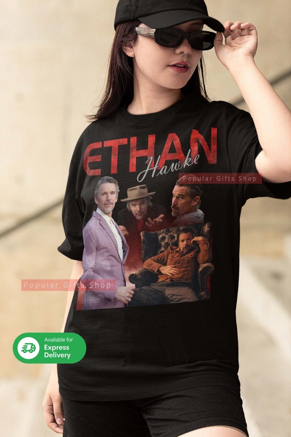 Ethan Hawke Vintage Unisex Shirt, Vintage Ethan Hawke  TShirt Gift For Him and Her, Best Ethan Hawke- Express Shipping Available