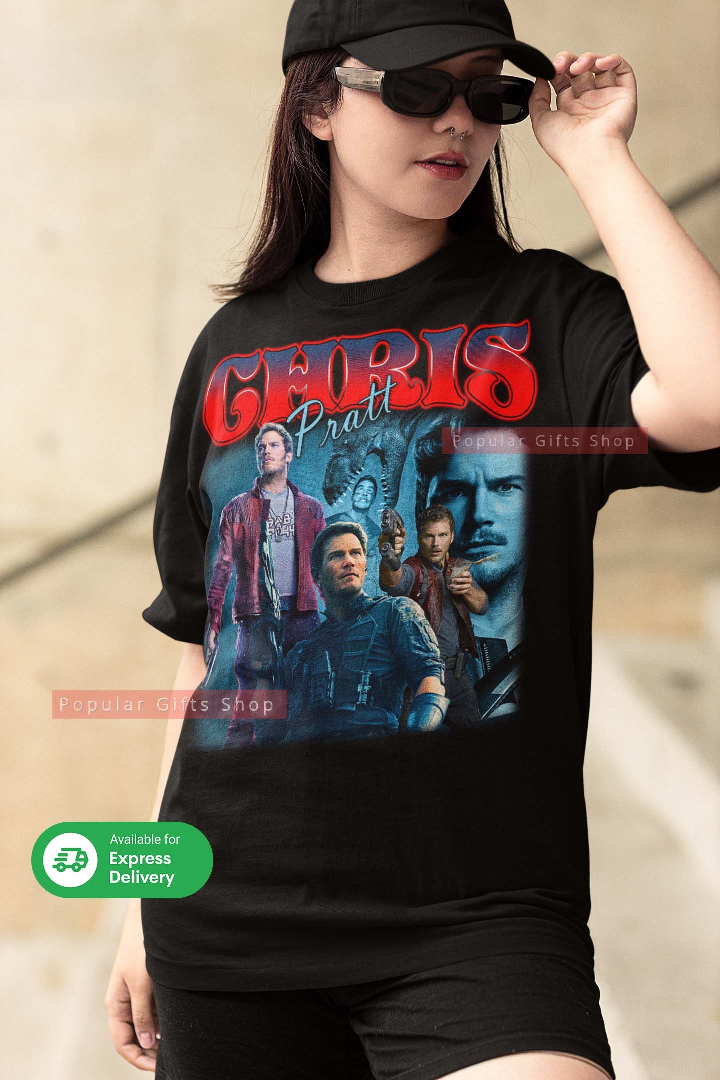 Chris Pratt Vintage Unisex Shirt, Vintage Chris Pratt TShirt Gift For Him and Her, Best Chris Pratt- Express Shipping Available