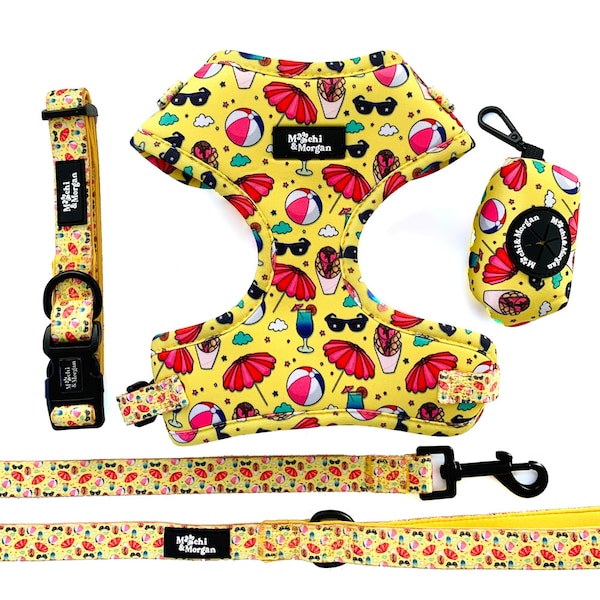 Yellow Dog Harness Etsy