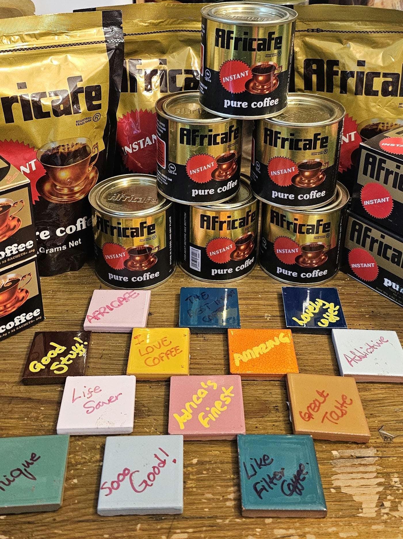 Africafe Pure Instant Coffee Tanzania Finest Brew in an Instant