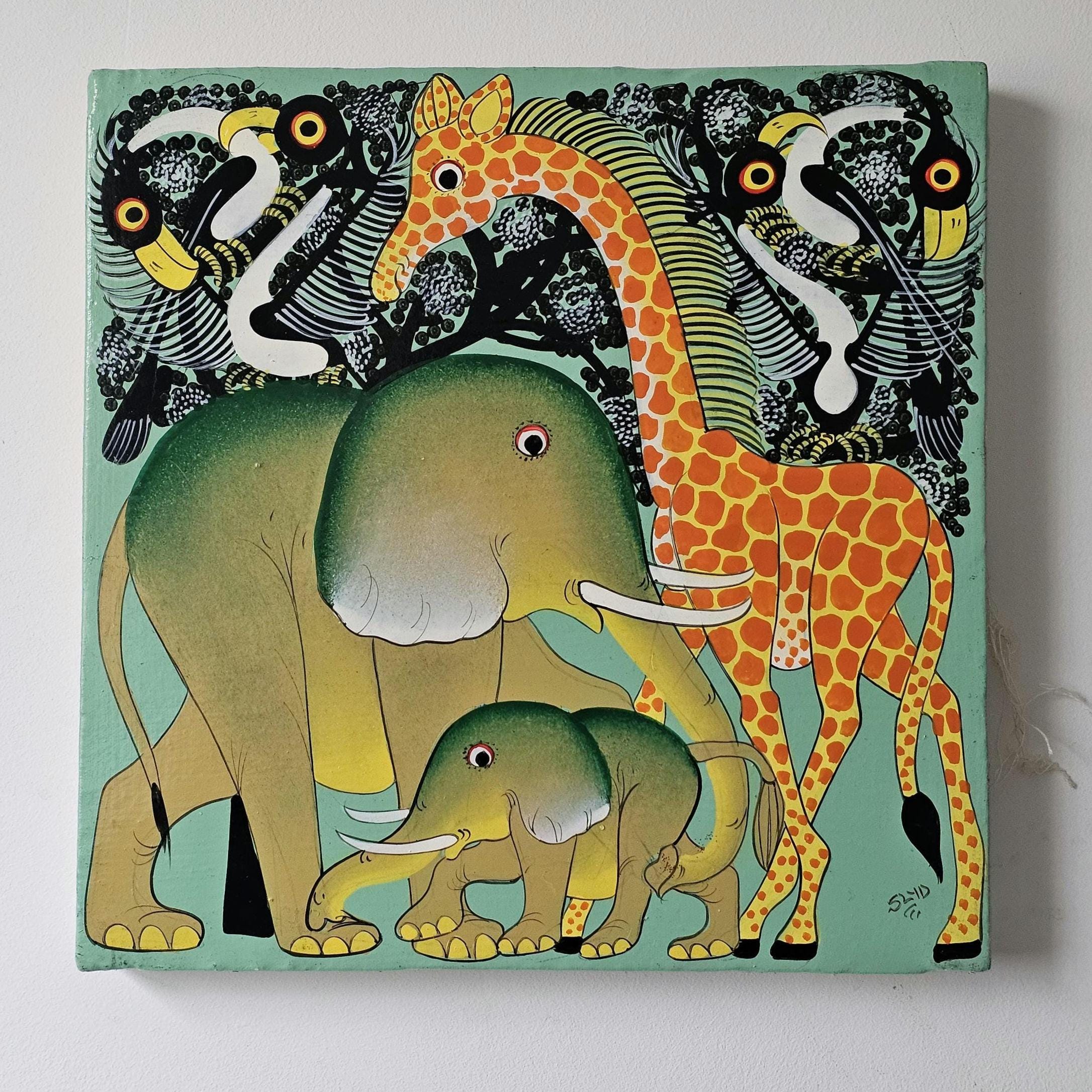 Tinga Tinga Artwork - Etsy