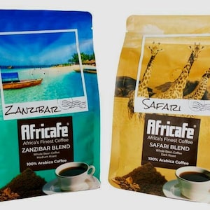 Kilimanjaro, hele koffiebonen uit Tanzania. Single origin – 100% Arabica (250 g)