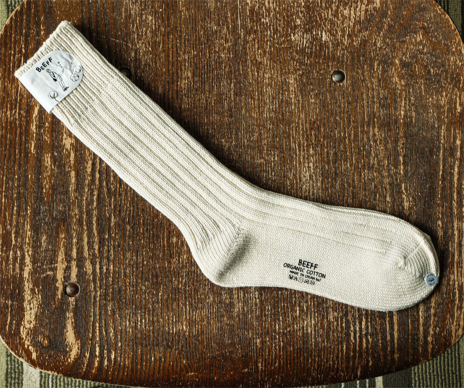 Organic Cotton Casual Socks Egyptian Organic Cotton Knitted Etsy