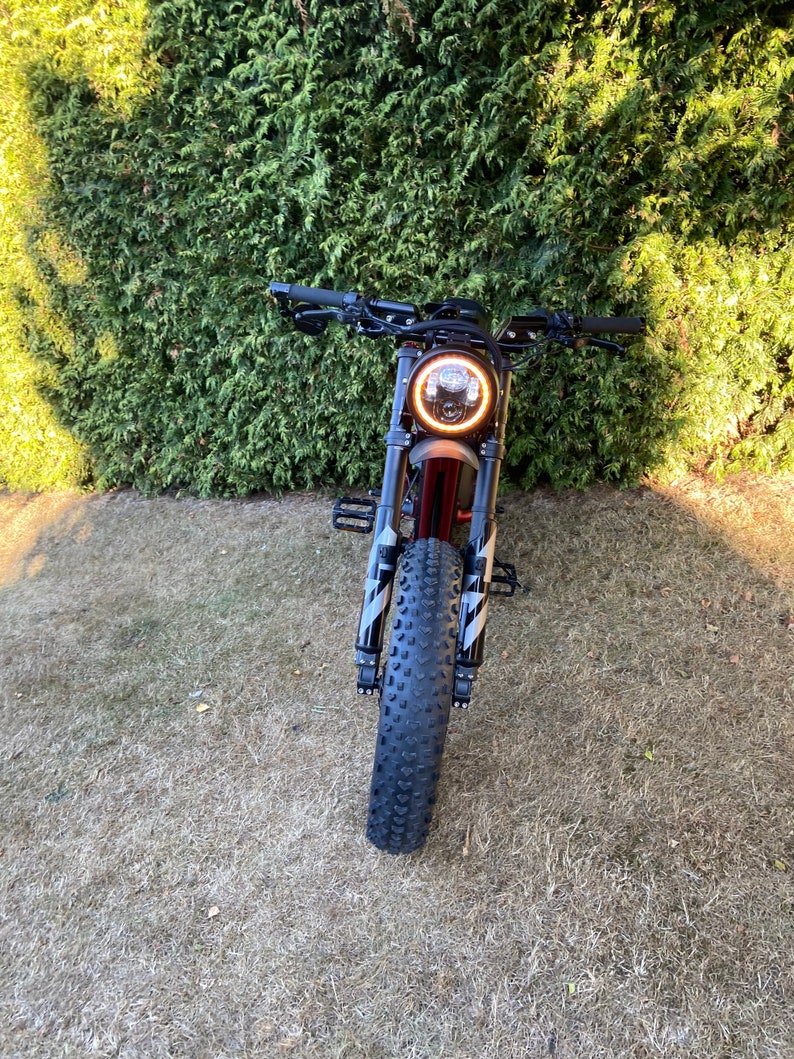 Super73 RX / S2 Halo LED Headlight Amber/white Options Etsy