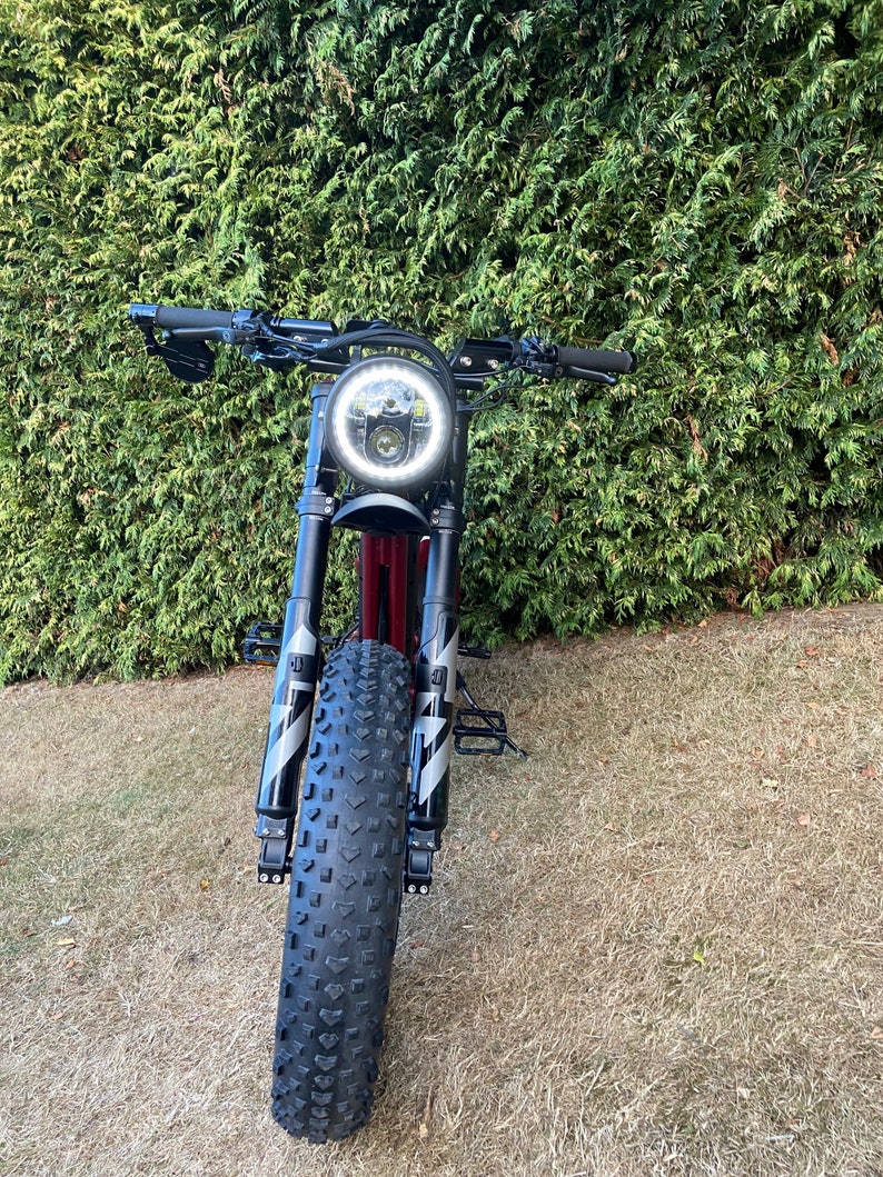 Super73 RX / S2 Halo LED Headlight Amber/white Options Etsy