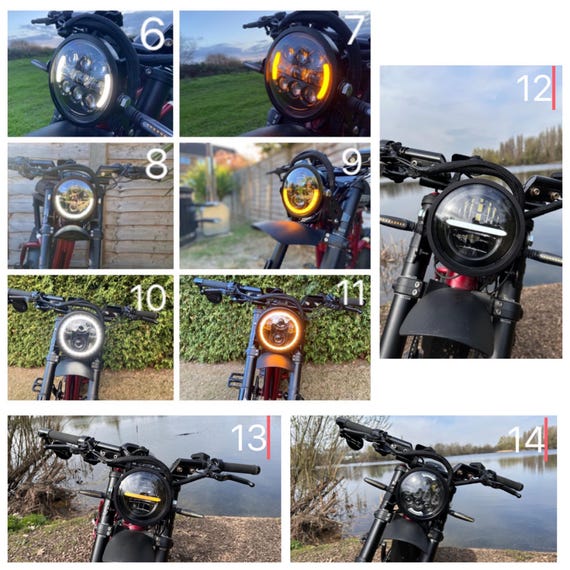 Super73 ZX ZG S1 R, Independent Headlight, Horn and Indicator