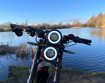 Super73 Stacked Twin Halo Headlight