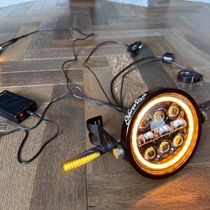 Super73 ZX ZG S1 R、独立したヘッドライト、ホーン、インジケーター配線ルームスイッチキット、すべてのeバイク（バッテリーは含まれていません）