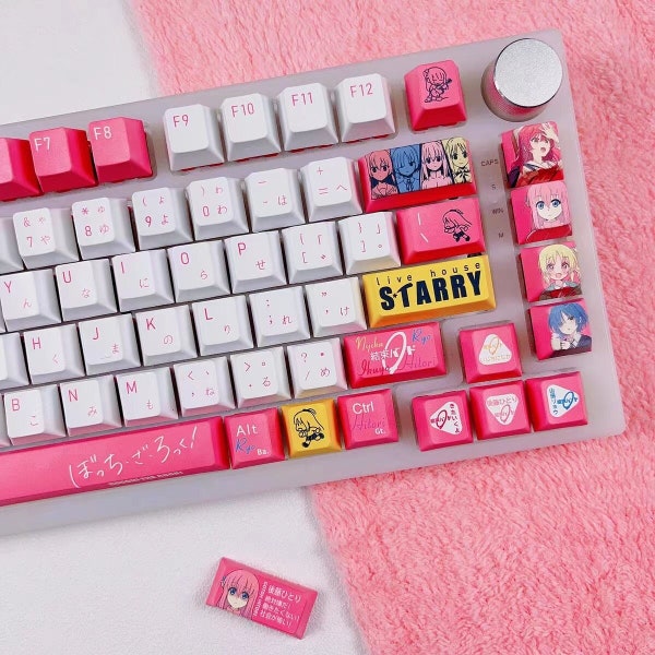 Anime Style Keycaps - Etsy