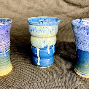 Drippy glaze tumbler
