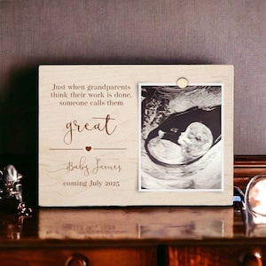 Great Grandma Pregnancy Announcement Great Grandma Again Great Grandma Grandmother Gift Christmas Gift For Great Grandmother Grandma Frame