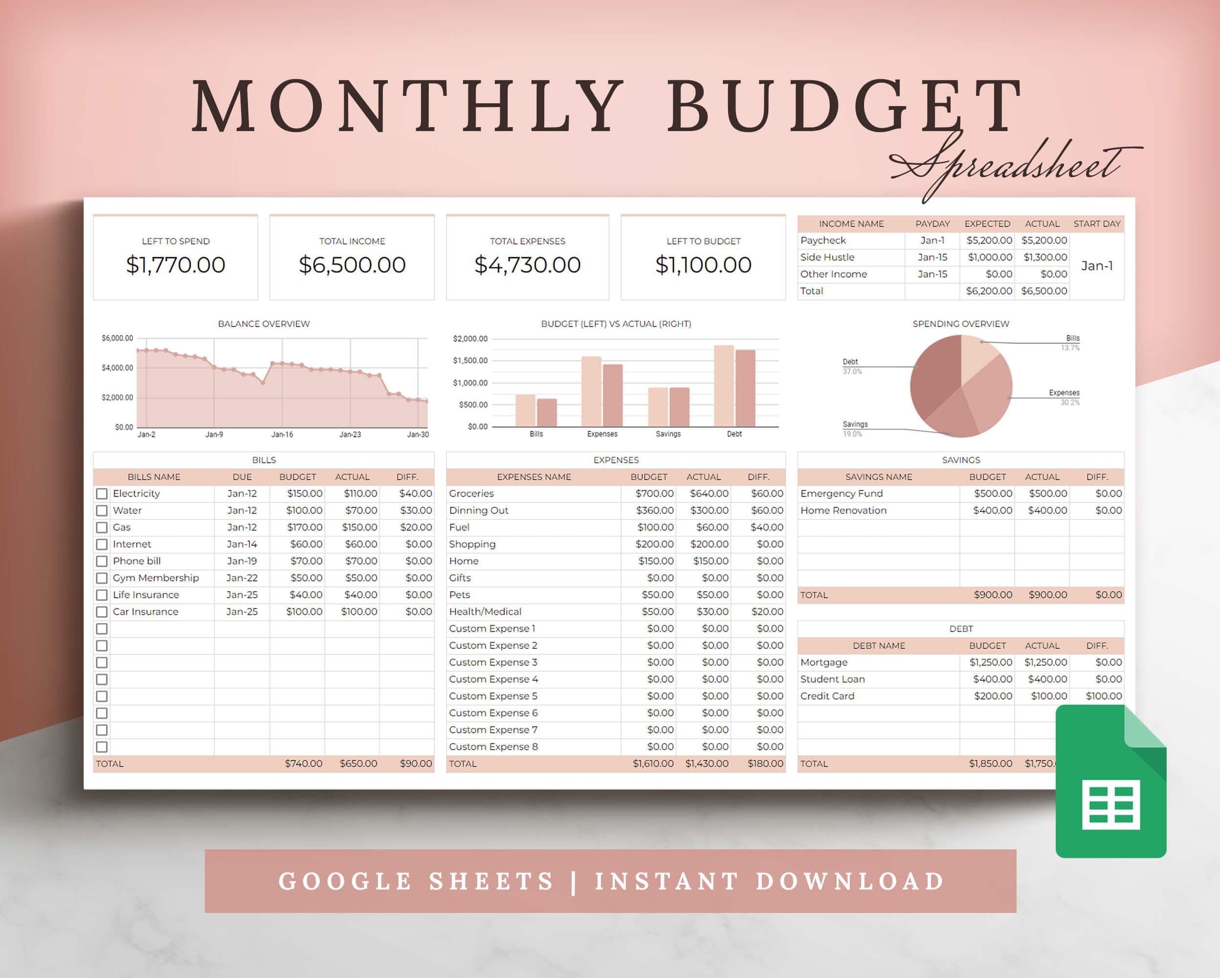 monthly-budget-spreadsheet-google-sheets-budget-template