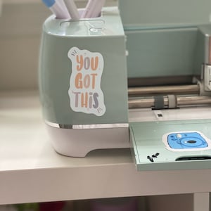 You got this sticker (matte waterproof)