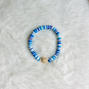 Blaues Schildkröten Armband