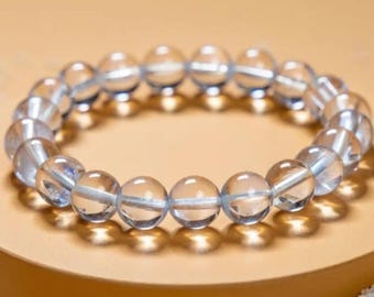 ロシア産フェナカイト シルバーブレスレット - 7インチ - 13.0グラム
