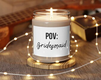 ブライズメイドキャンドルギフト、ブライズメイドプロポーズ