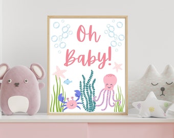 ベビーシャワー Oh Baby! サイン