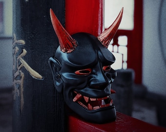 Japanisch Noh Maske Damen Omen Kabuki Hannya Demon Weiß Cosplay Japan 