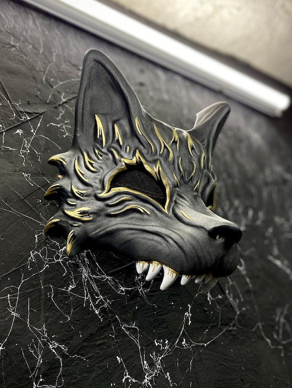 Japanese Wolf Mask
