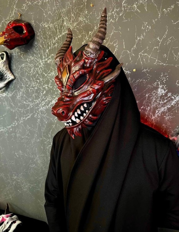 Amazon.com: Toddmomy Halloween Dragon Masks Dragon Head