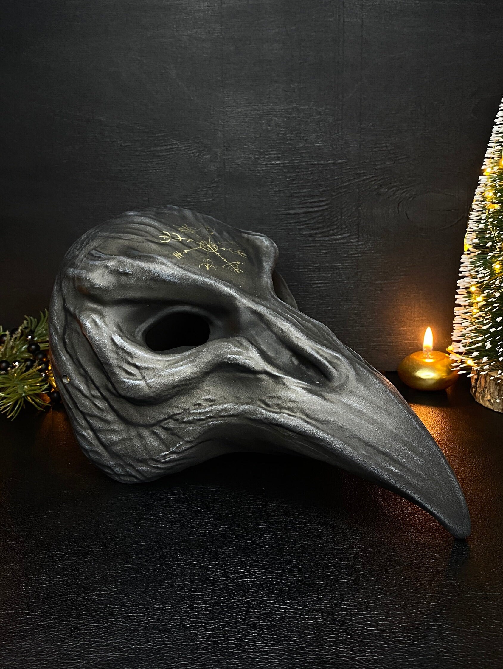 Black Crow Mask Karasu Tengu Mask Japanese Karasu Mask Etsy