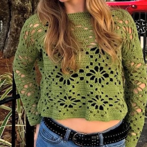 Handmade Crochet Sweater | Cozy, Stylish & Comfortable | Perfect for All Seasons