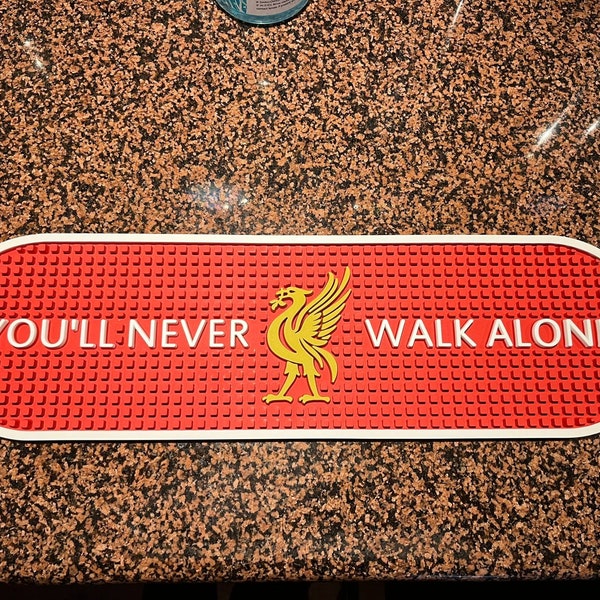 You'll Never Walk Alone - YWNA - Voetbalrubbermat - Nieuwstaat.
