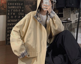 baggy brown jacket