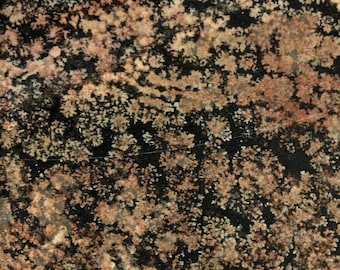 Firecracker Starry Night Obsidian Slab for Cabbing, Mexican Flower Obsidian Rock Slab,, Lapidary Specimen