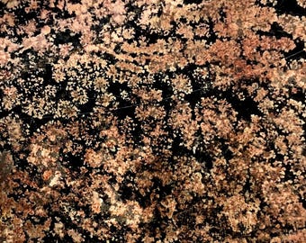 Lg Mexican Flower Obsidian Slab, Firecracker Obsidian Slab, Starry Night Obsidian Lapidary Slab Specimen, Obsidian Cabbing Slab