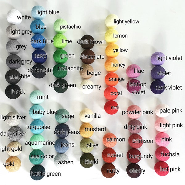 Guirlandes lumineuses arc-en-ciel, boules de coton à piles, colorées, guirlandes lumineuses