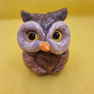 Handmade Owl Sculpture