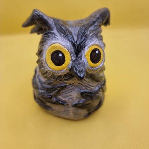 Handmade Owl Sculpture