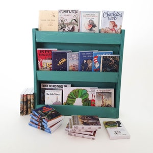 Imprimable 27 Couverture de livre miniature Ensemble de collection de livres classiques pour enfants Échelle : 1/12 image 4
