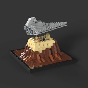 Star Destroyer over Jedha MOC Instructions (PDF ONLY)