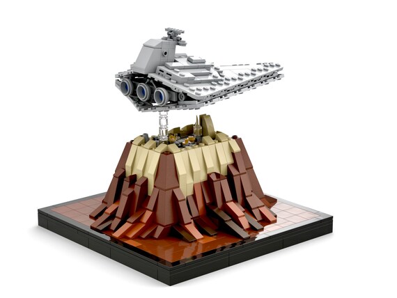 Star Destroyer Over Jedha MOC Instructions PDF ONLY Etsy