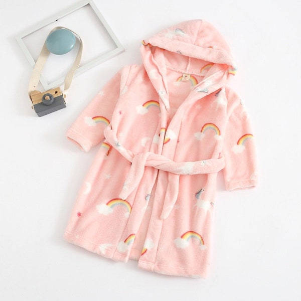 Toddler Bathrobe Etsy