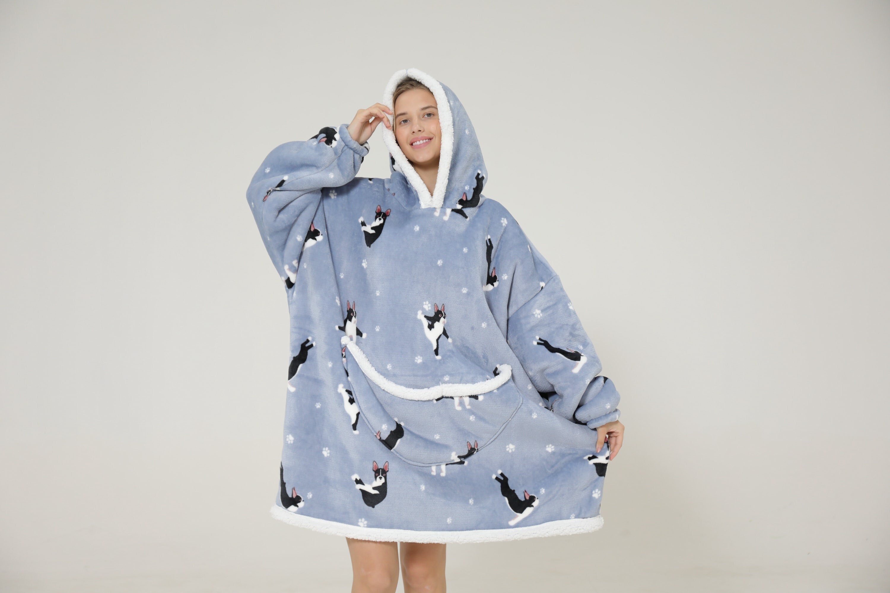 Boys penguin store dressing gown