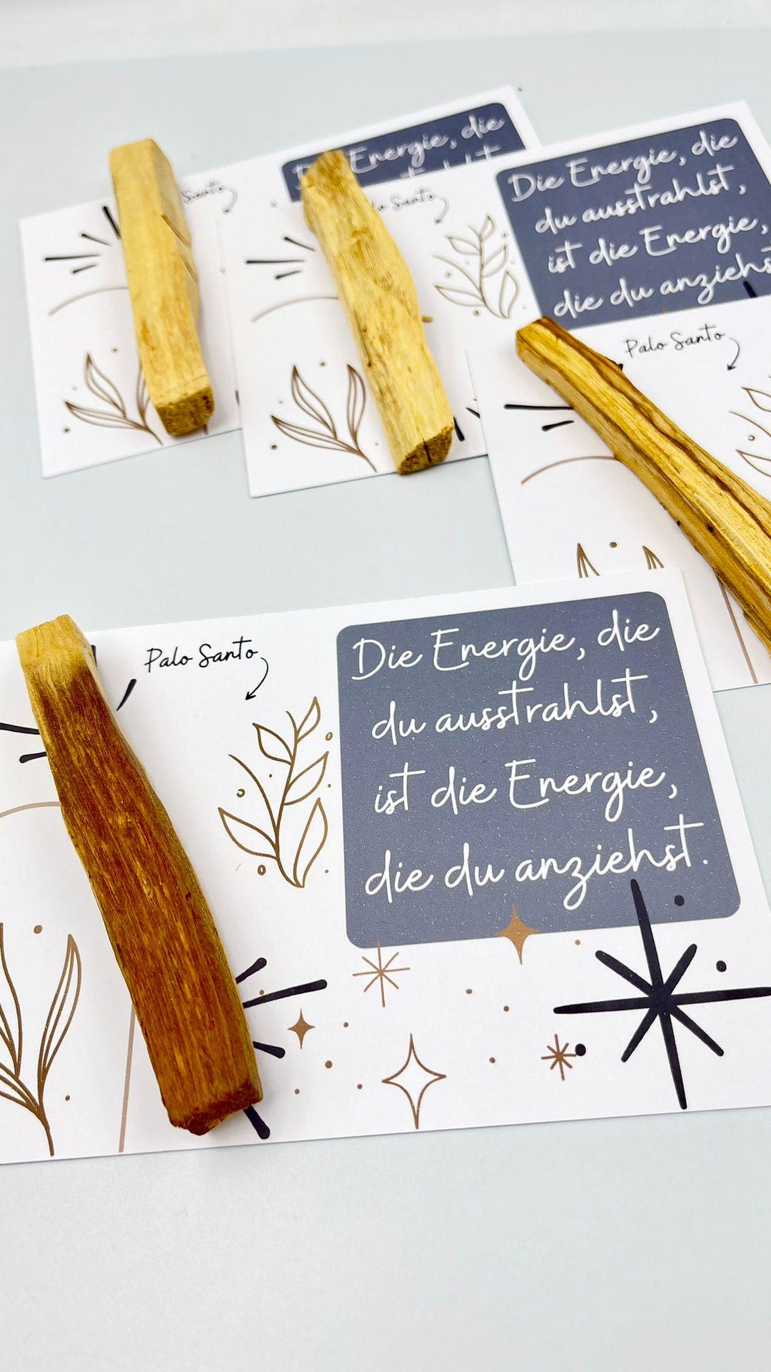 Card With PALO SANTO Including Matching Envelope Greeting Cards Gift