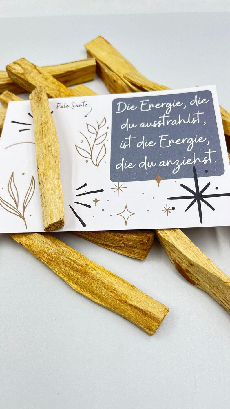 Card With PALO SANTO Including Matching Envelope Greeting Cards Gift