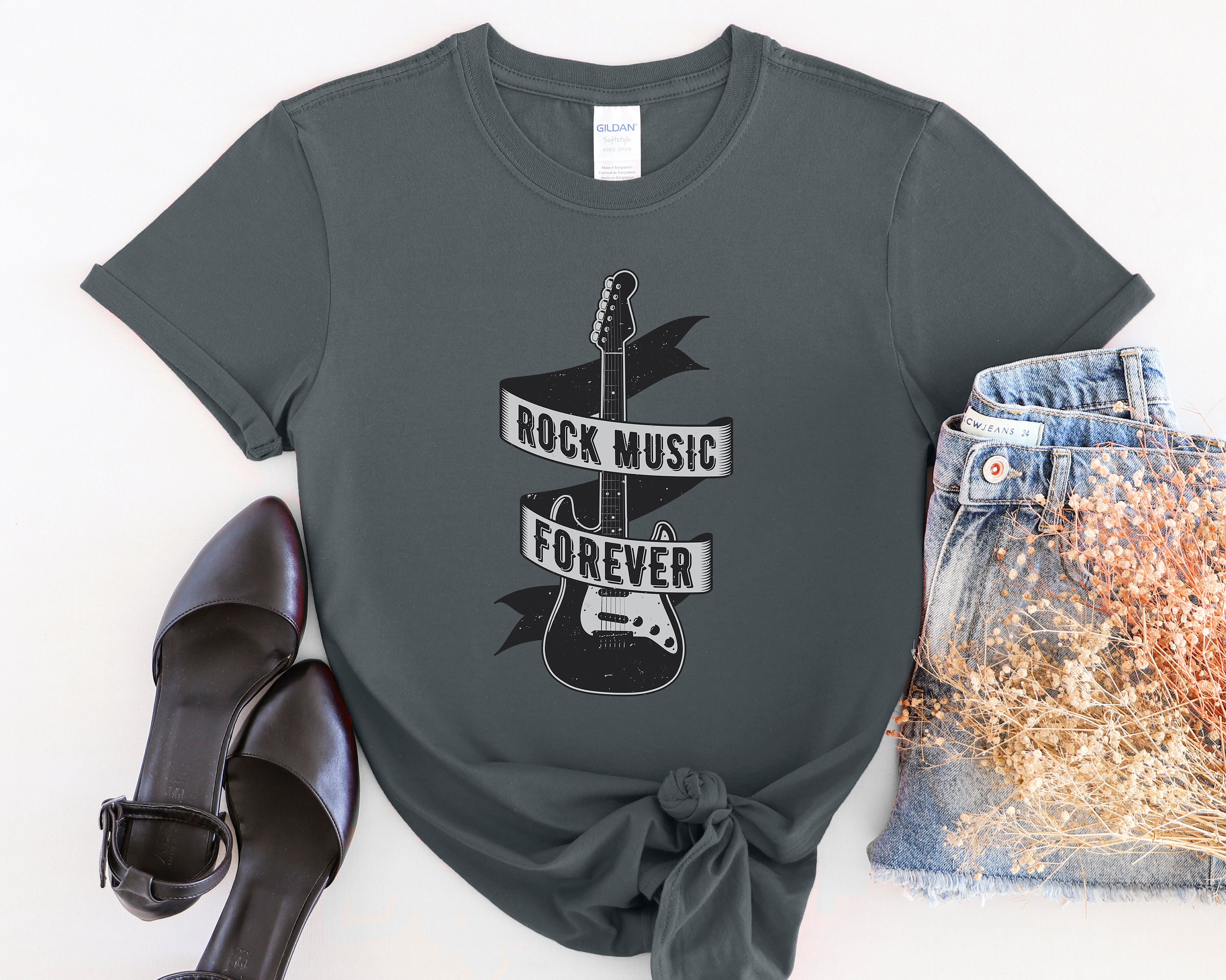 Discover Rock Music Forever Shirt, Music Shirt, Bangtan T-Shirt