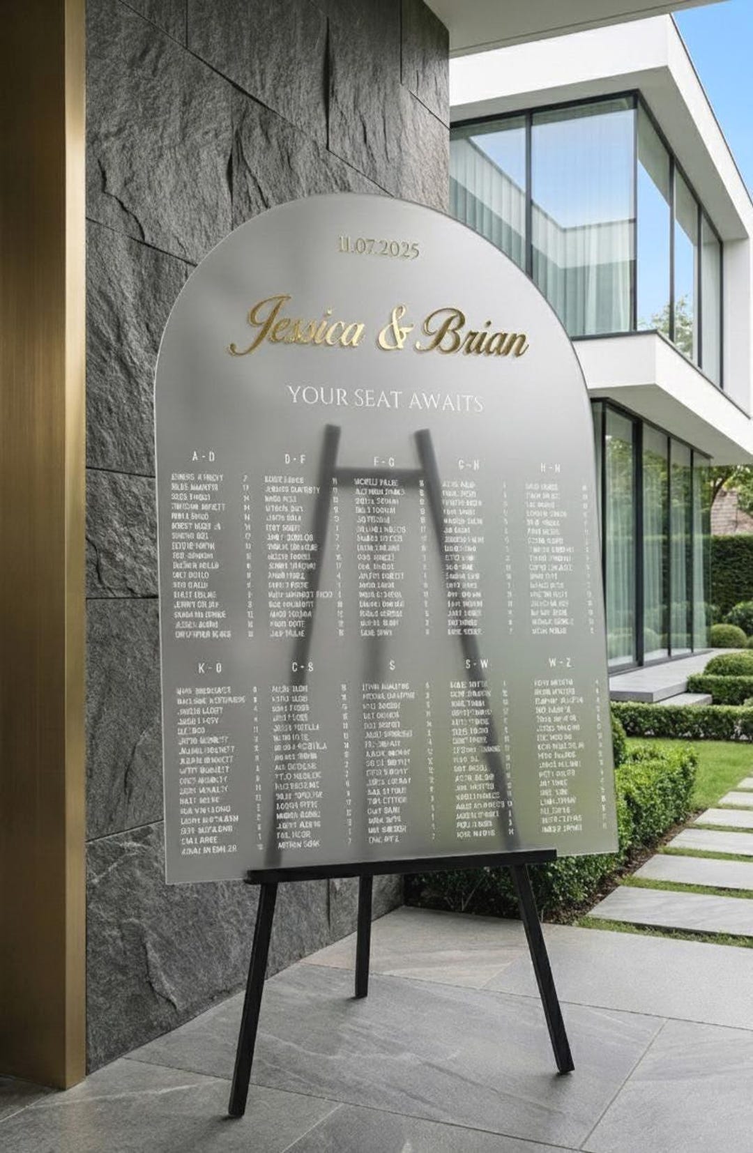 Acrylic Seating Chart, Wedding Signage, Table Plan, Find Your Seat Sign ...