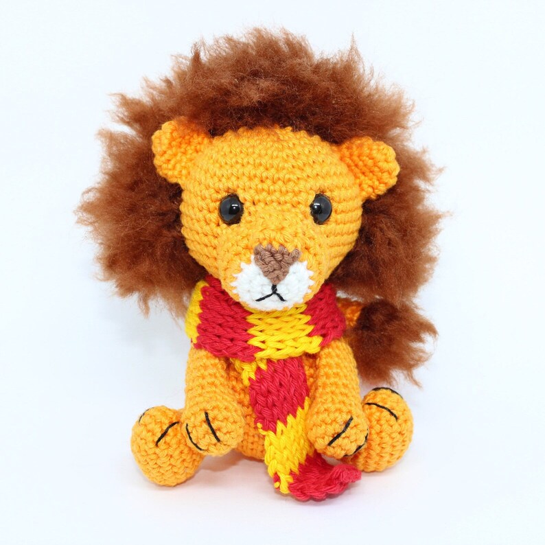 Wizard School House Mascots, Harry Potter Stuffed Animals, Crochet