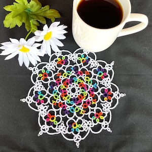 Peony Shuttle Tatting Pattern PDF