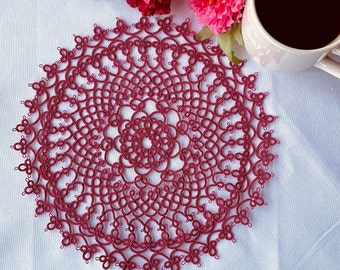 Round & Round Shuttle Tatting Pattern PDF