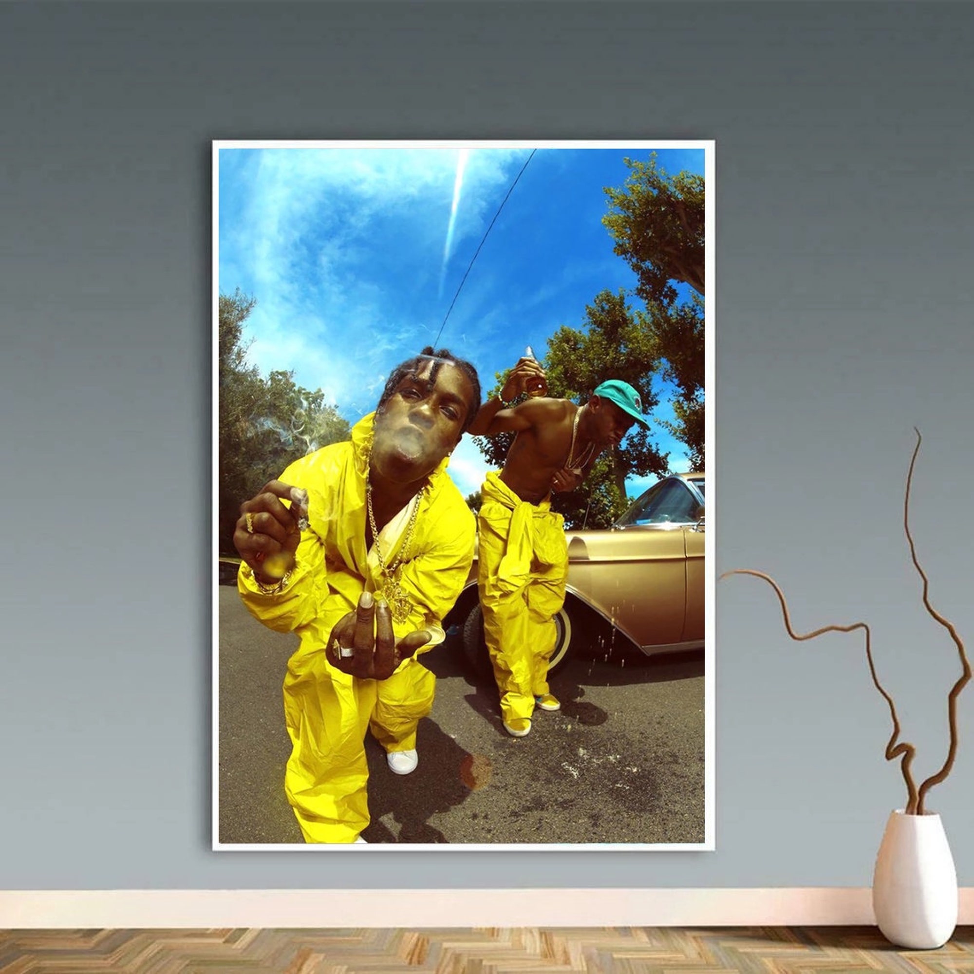 ASAP Rocky And Tyler the Creator Music Poster