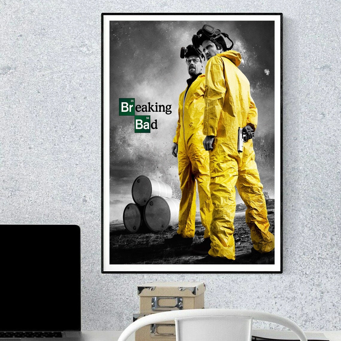 Breaking Bad TV Series Poster Painting Art Wall