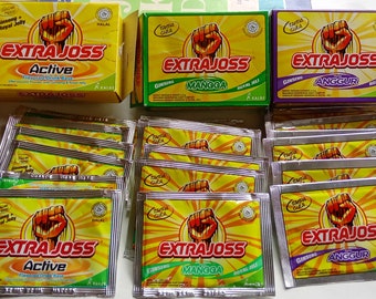 Energy Drink Powder..Extra Joss instant sachet cocktail mix.. + ginseng and royal jelly ..sugar free formula