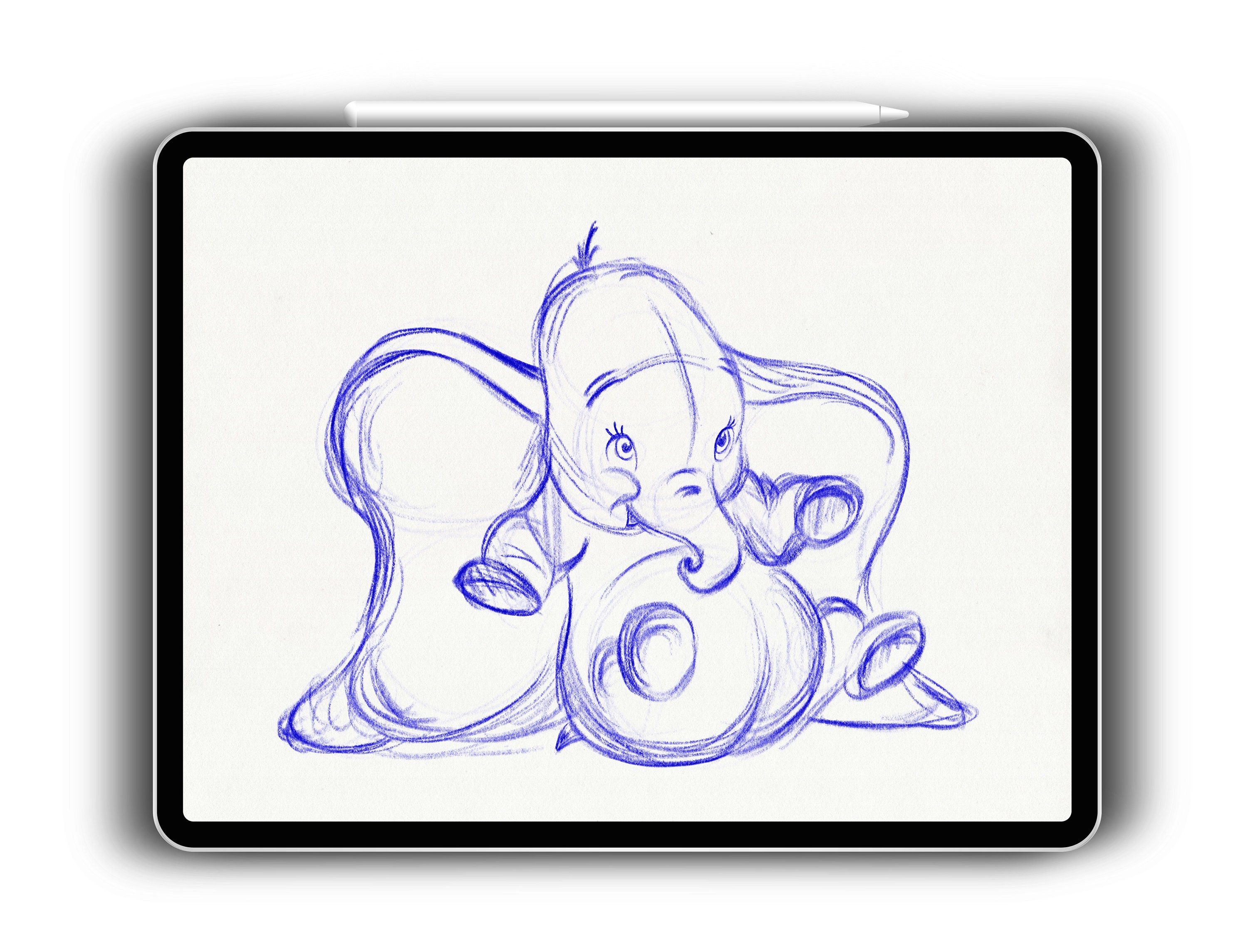 Ballpoint Pen Brushes for Procreate Digital Ballpoint Pen Etsy